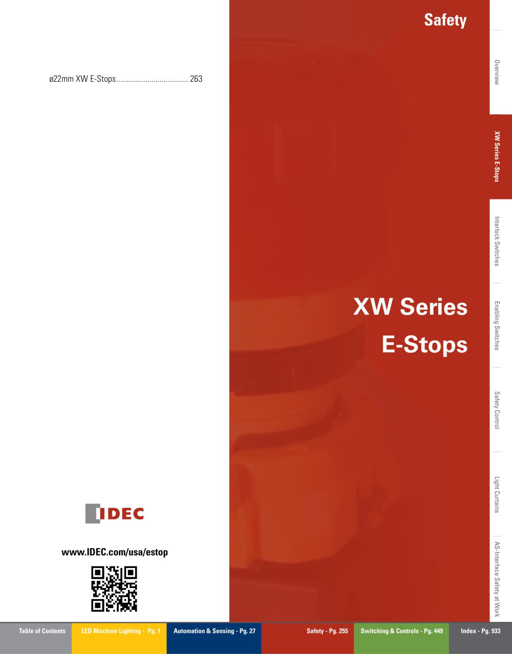Complete X Series E-Stops Catalog - IDEC