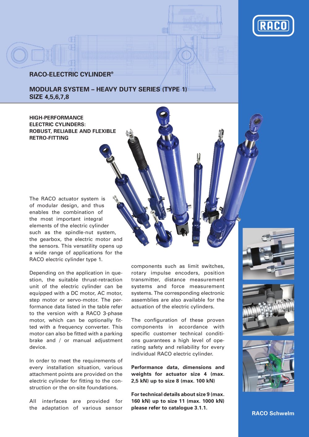 Raco Electric Actuators - RACO