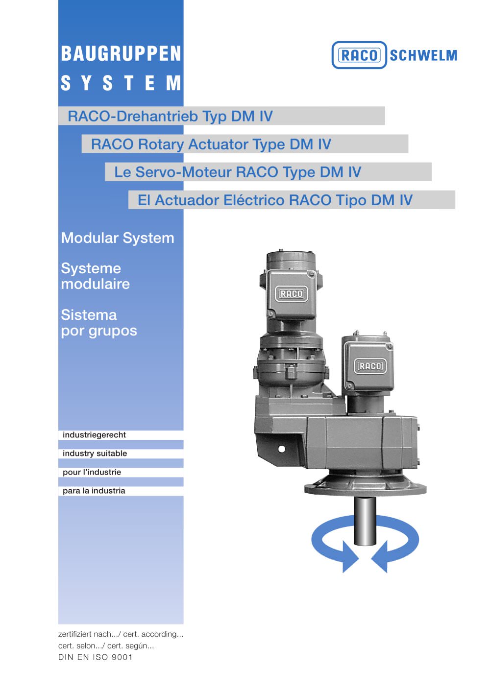 Rotary ActuatorDM IV - RACO