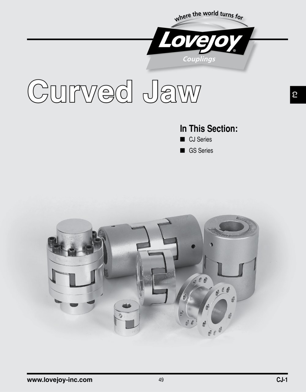 Curved Jaw Couplings - Lovejoy