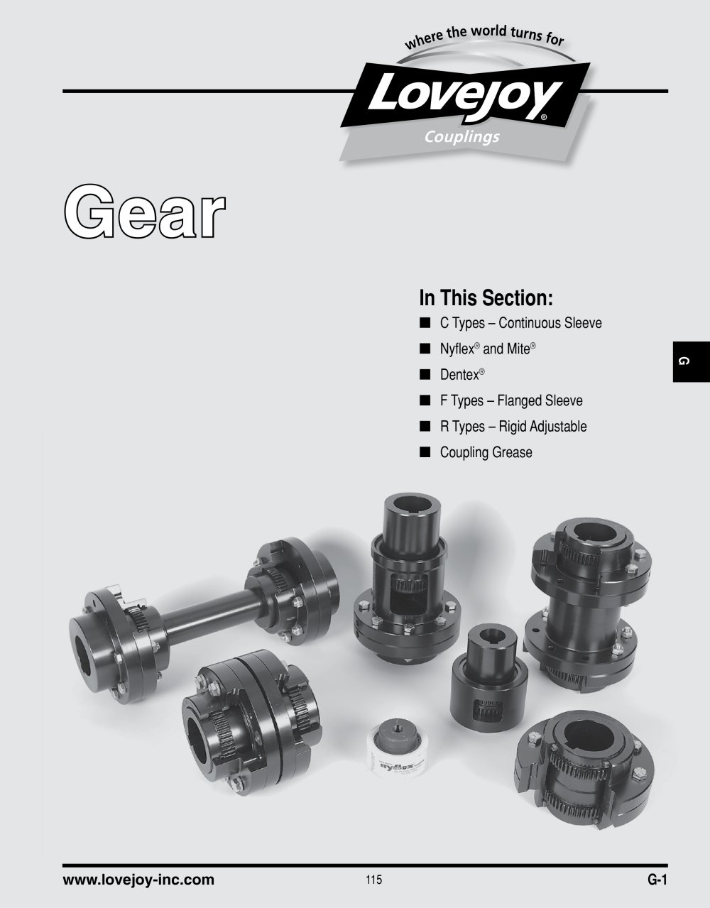 Gear Couplings - Lovejoy