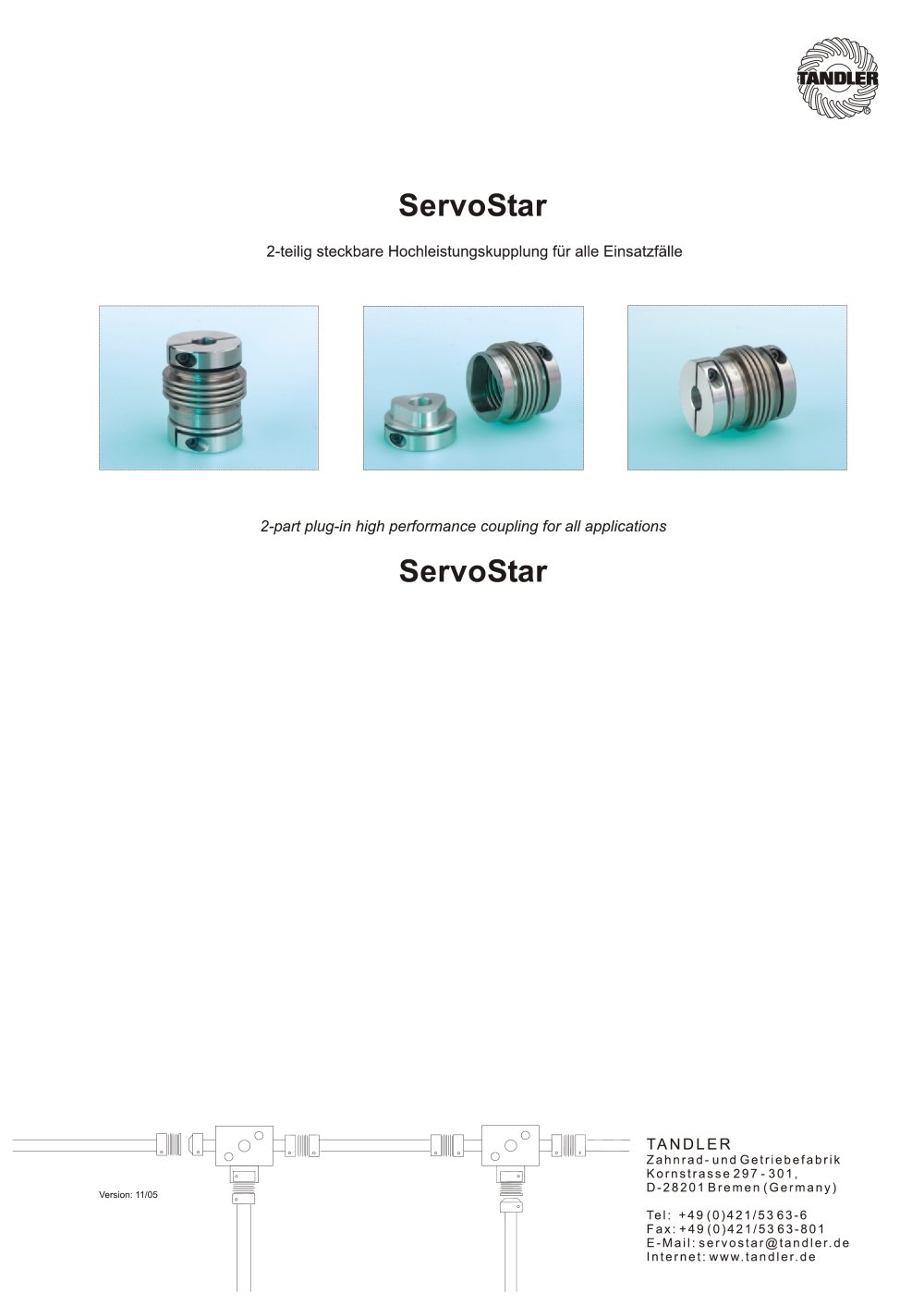 Tandler ServoStar coupling - TANDLER