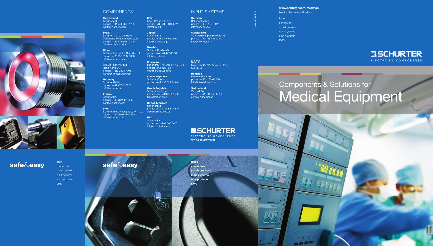 Components & Solutions for Medical Equipment - SCHURTER