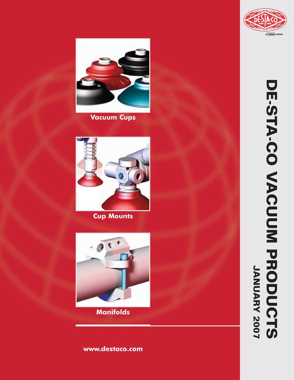 DE-STA-CO VACUUM PRODUCTS (jannuary 2007) - DE-STA-CO