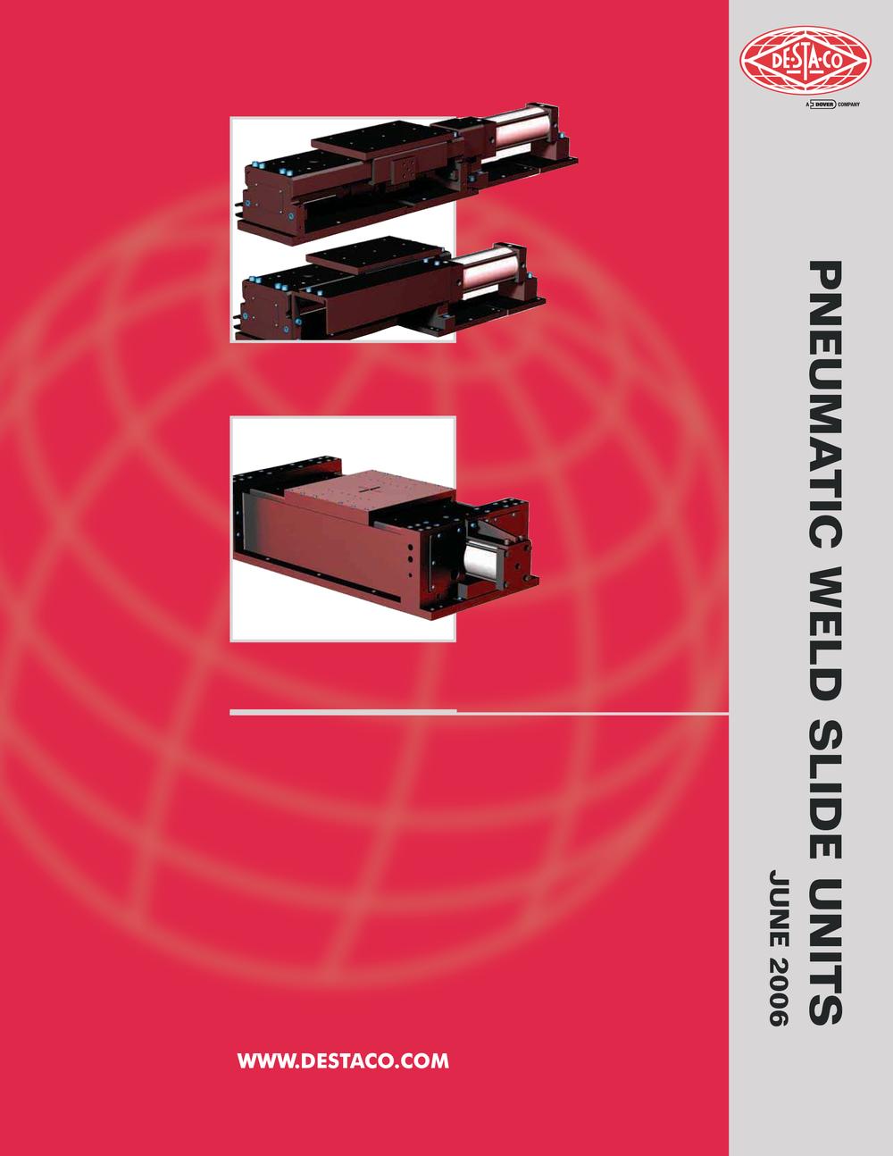 PNEUMATIC WELD SLIDE UNITS (june 2006) - DE-STA-CO
