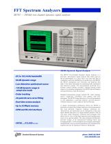 FFT Spectrum Analyzers