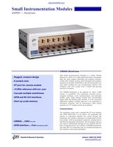 Small Instrumentation Modules
