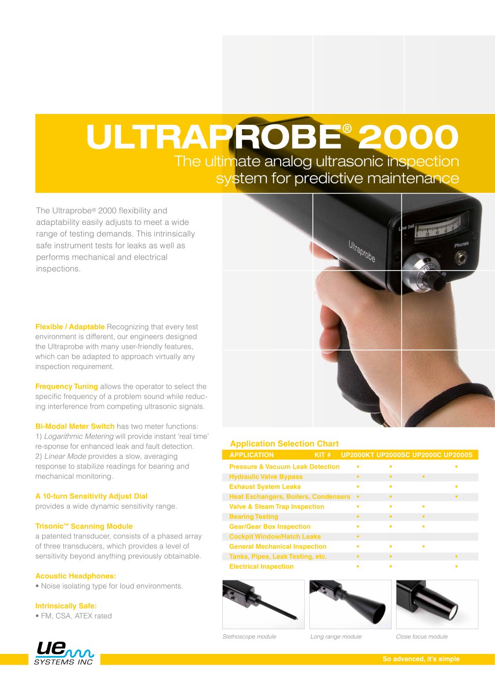 Ultraprobe 2000 - UE SYSTEMS