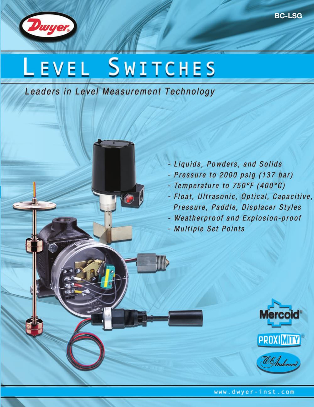Level Switches Selection Guide (BC-LSG) - DWYER
