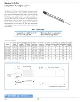 Series 310 Specs Gaging (LVDT) Transducers