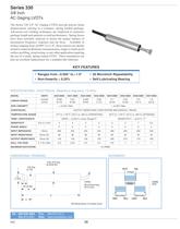 Series 330 Specs Gaging (LVDT) Transducers