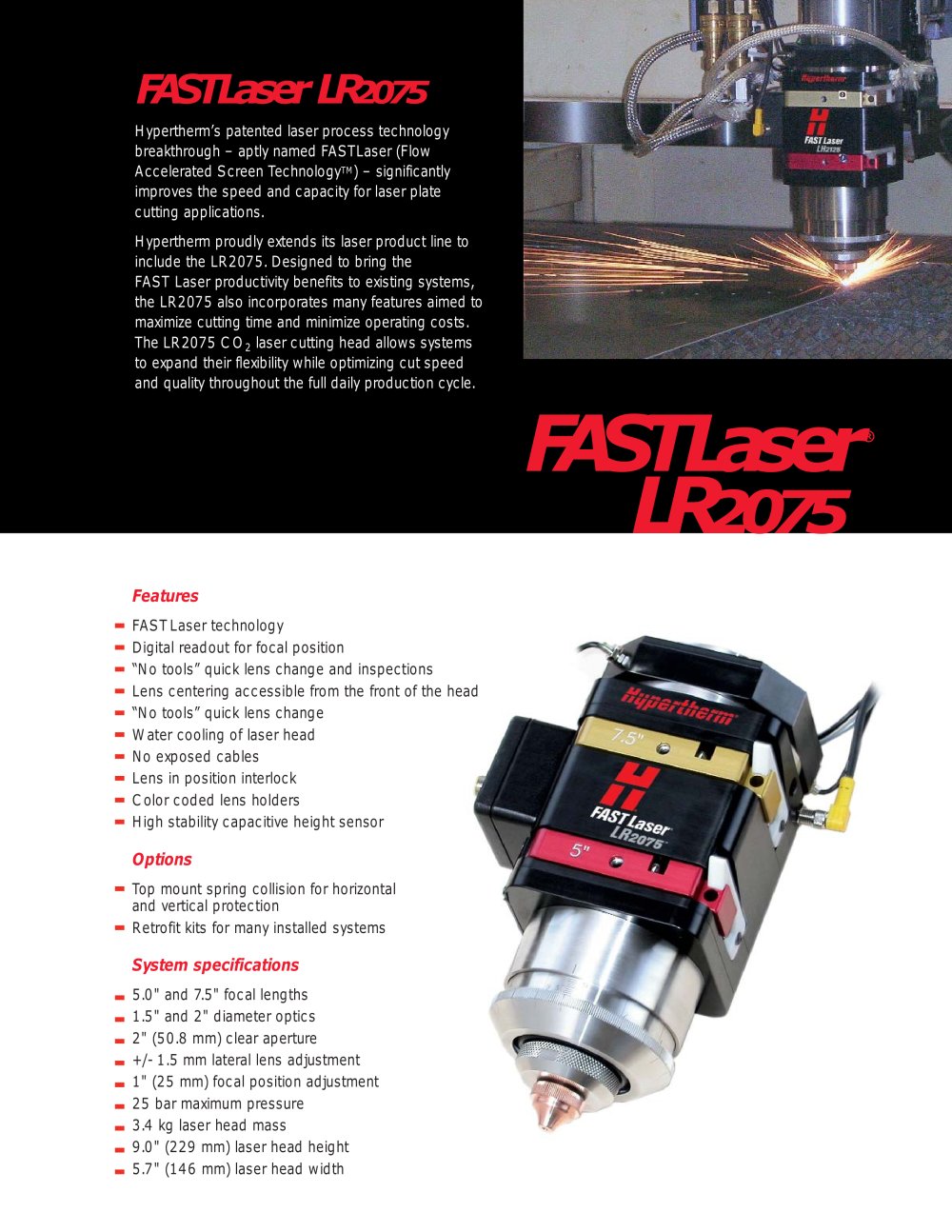 LH2075 Product Brochure - Hypertherm, Inc.
