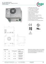 AC / DC POWER SUPPLY PRIMARY SWITCHED 
