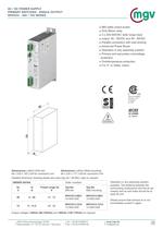 AC / DC POWER SUPPLY PRIMARY SWITCHED 