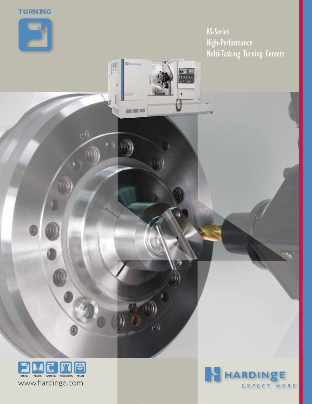 RS-Series turning centers RS 42 (6" Chuck) - Hardinge Bridgeport