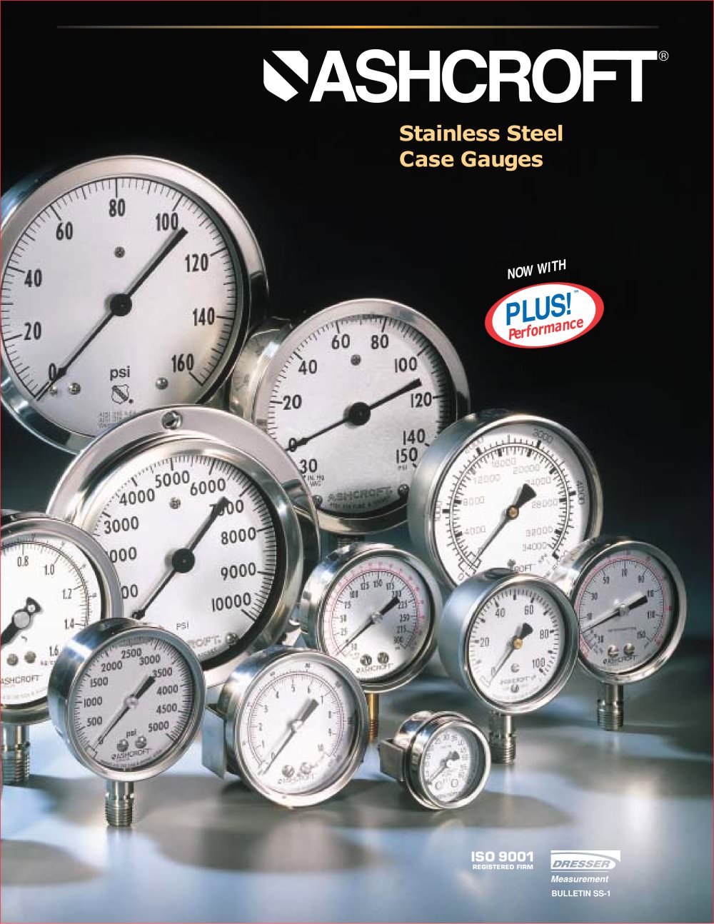 Stainless Steel Case Gauges - Type 1008 40mm & 50mm - ASHCROFT