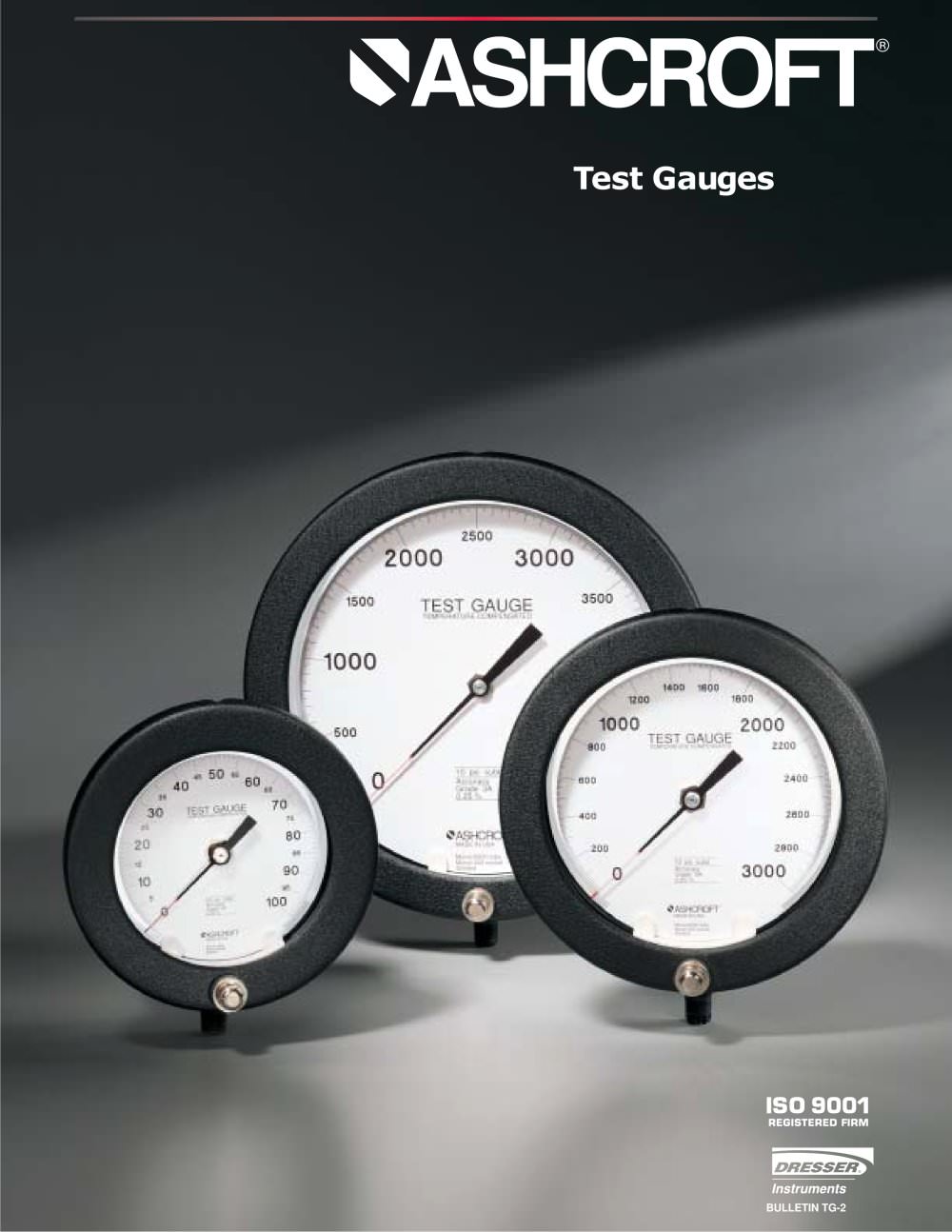 Test Gauges Type 1082 - ASHCROFT