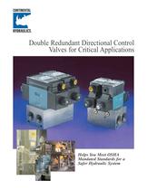 Double Redundant Directional Control Valves for Critical Applications