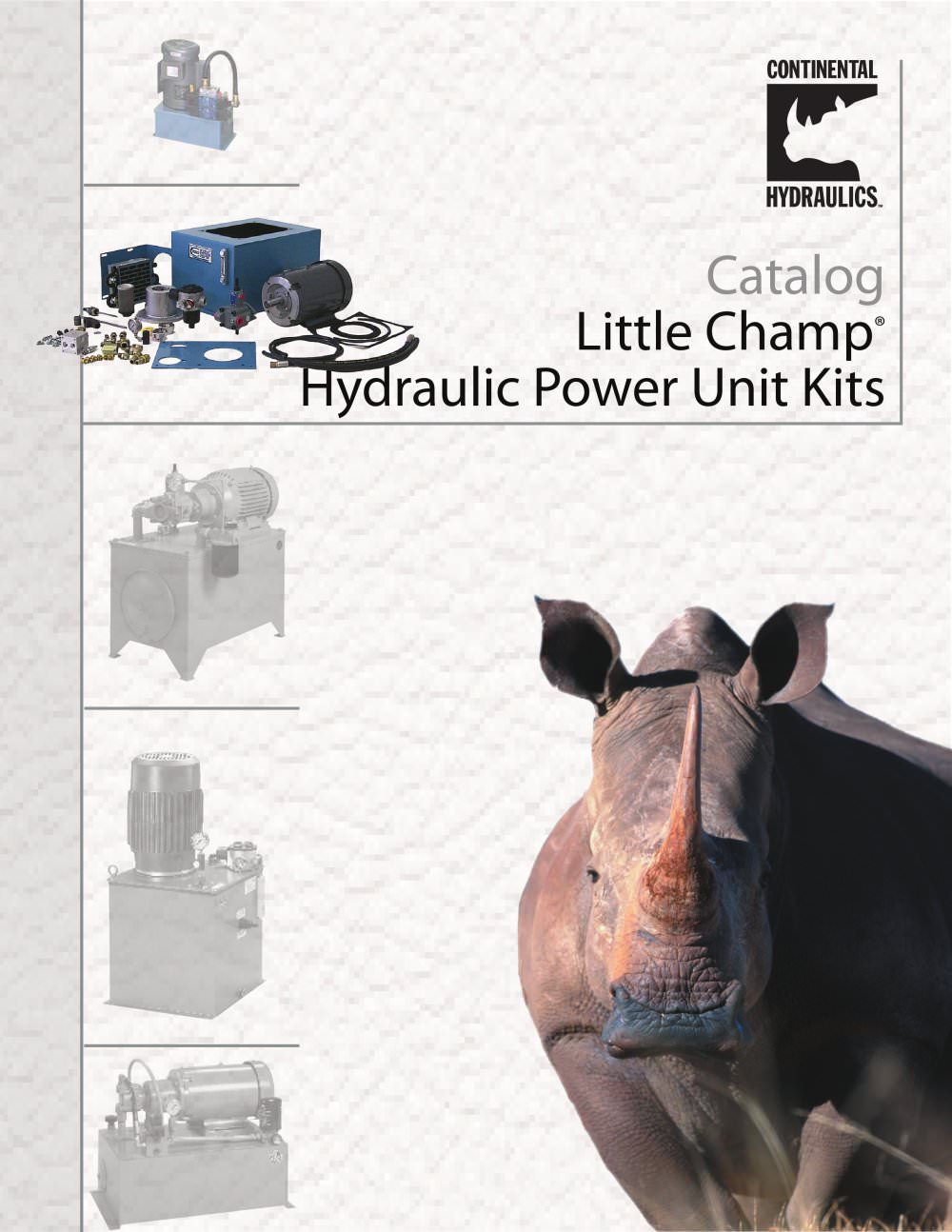 Little Champ&reg; Hydraulic Power Unit Kits Catalog - CONTINENTAL HYDRAULICS