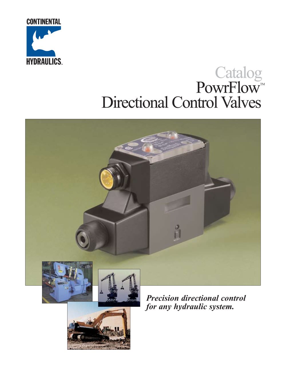 PowerFlow Directional Control Valves - CONTINENTAL HYDRAULICS