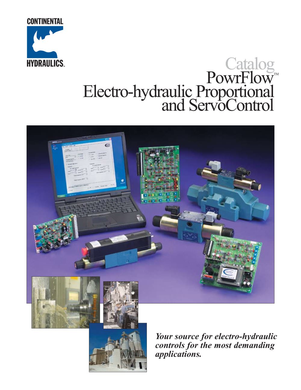 PowrFlowTM Electro-hydraulic Proportional and ServoControl - CONTINENTAL HYDRAULICS