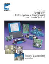 PowrFlowTM Electro-hydraulic Proportional and ServoControl