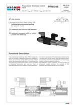 NG 06 proportional valve 320 bar 35 l/min PRM5-06 5114