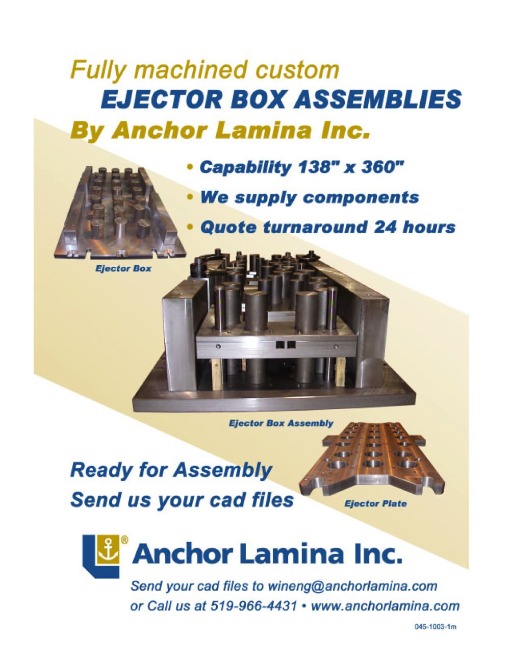 Ejector Box Assemblies - ANCHOR LAMINA