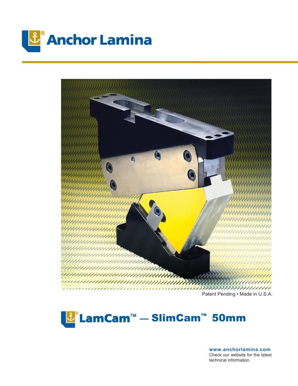 LamCam�  SlimCam� 50 mm Die Cams - ANCHOR LAMINA