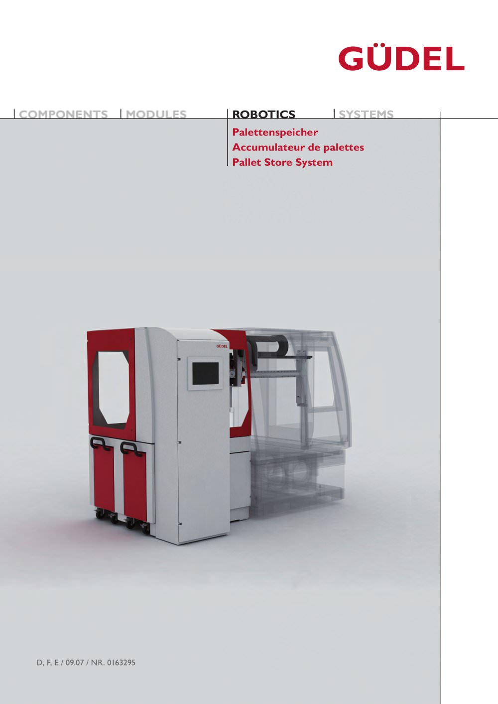 Brochure: Pallet store systems - G&uuml;del