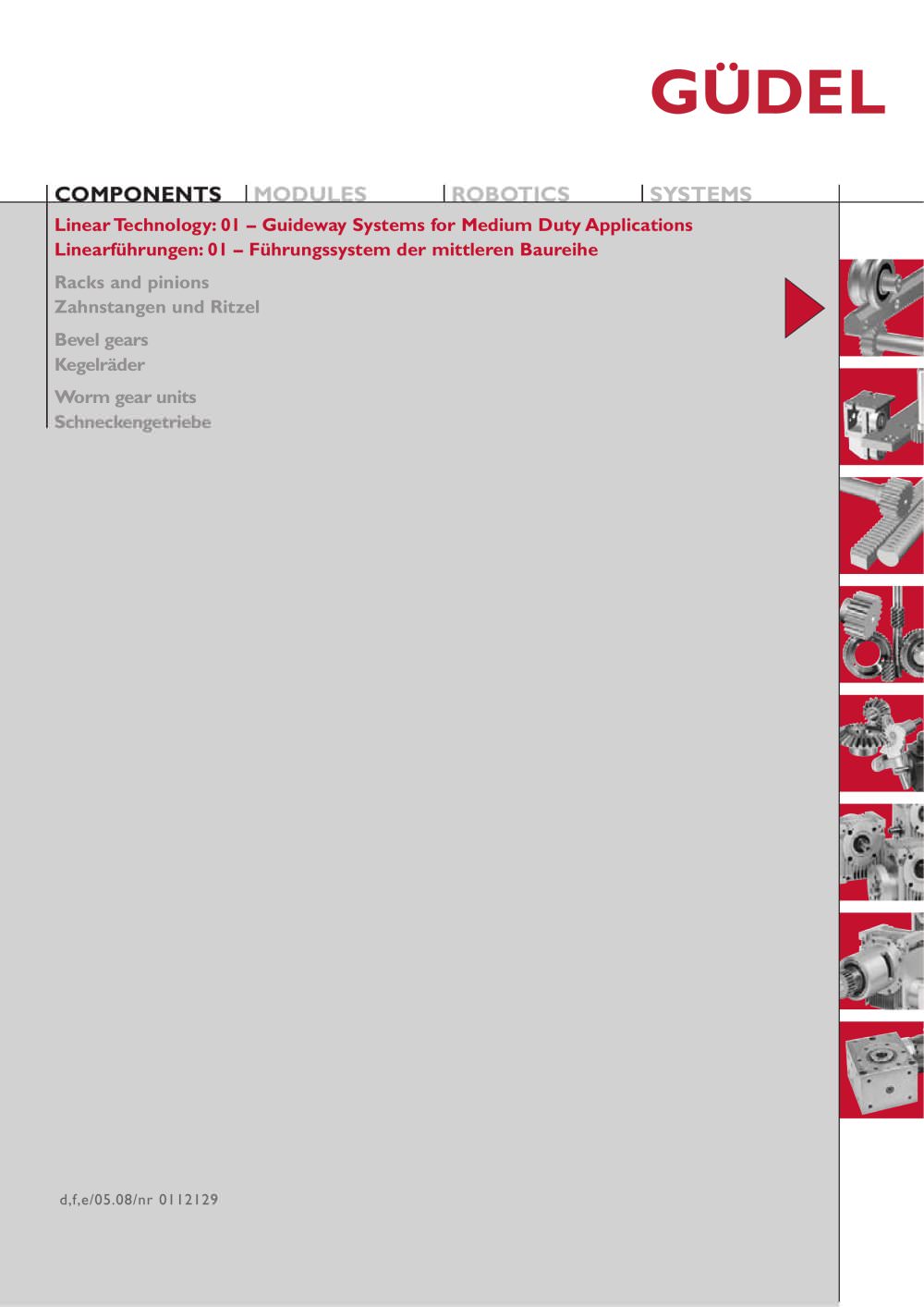 Linear technology: Guideway system for medium duty applications - G&uuml;del