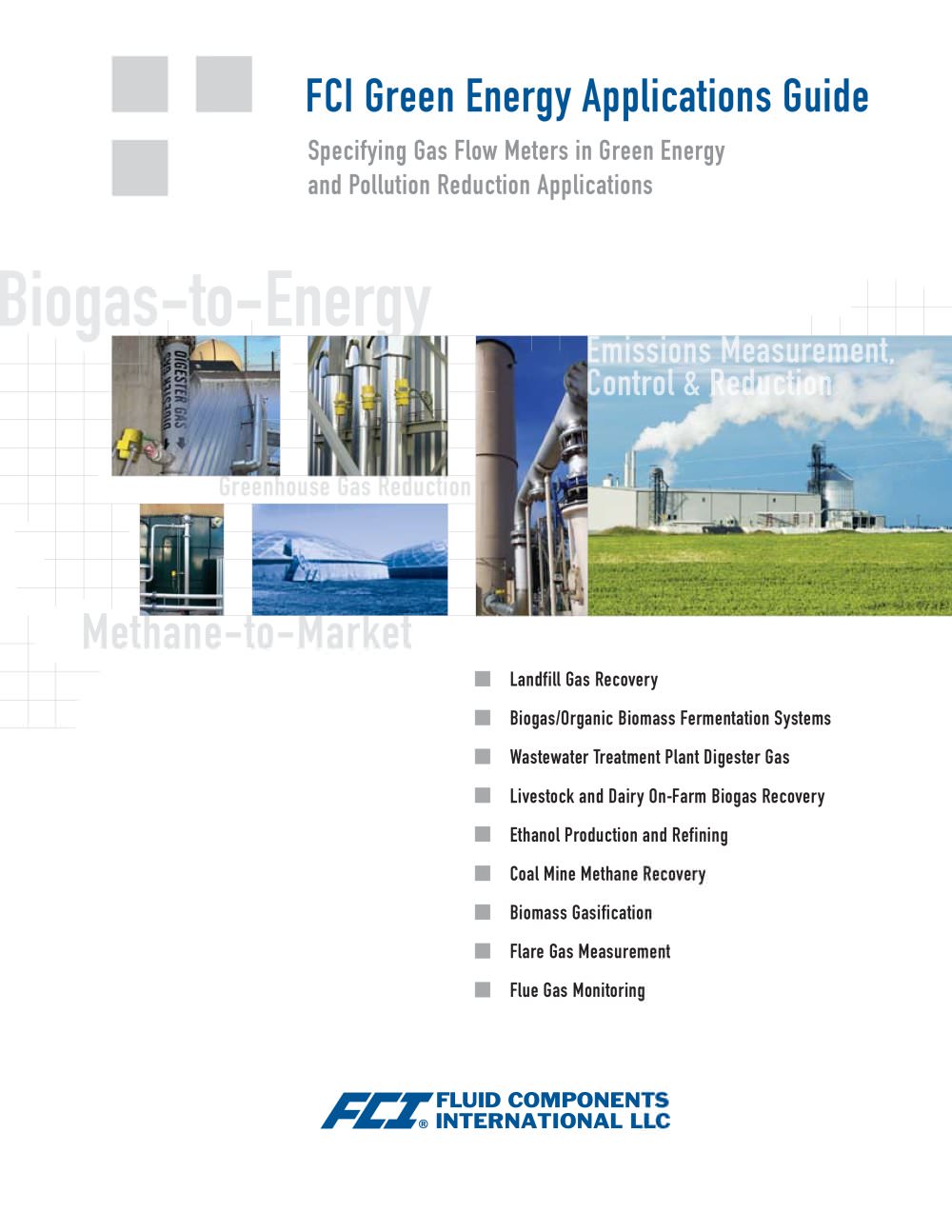 FCI Green Energy Applications Guide - FCI Fluid Components