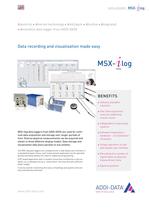 Datalogger for easy data recording and visualisation