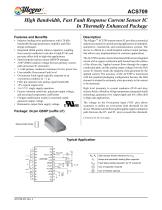 ACS709: High Bandwidth, Fast Fault Response Current Sensor IC In Thermally Enhanced 
