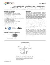 ACS712 Fully Integrated, Hall Effect-Based Linear Current Sensor with 2.1 kVRMS Voltage Isolation and a Low-Resistance Current Conductor 