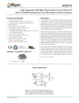 ACS713 Fully Integrated, Hall Effect-Based Linear Current Sensor with 2.1 kVRMS Voltage Isolation and a Low-Resistance Current Conductor 