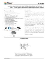 ACS715 Automotive Grade, Fully Integrated, Hall Effect-Based Linear Current Sensor with 2.1 kVRMS Voltage Isolation and a Low-Resistance Current Conductor 