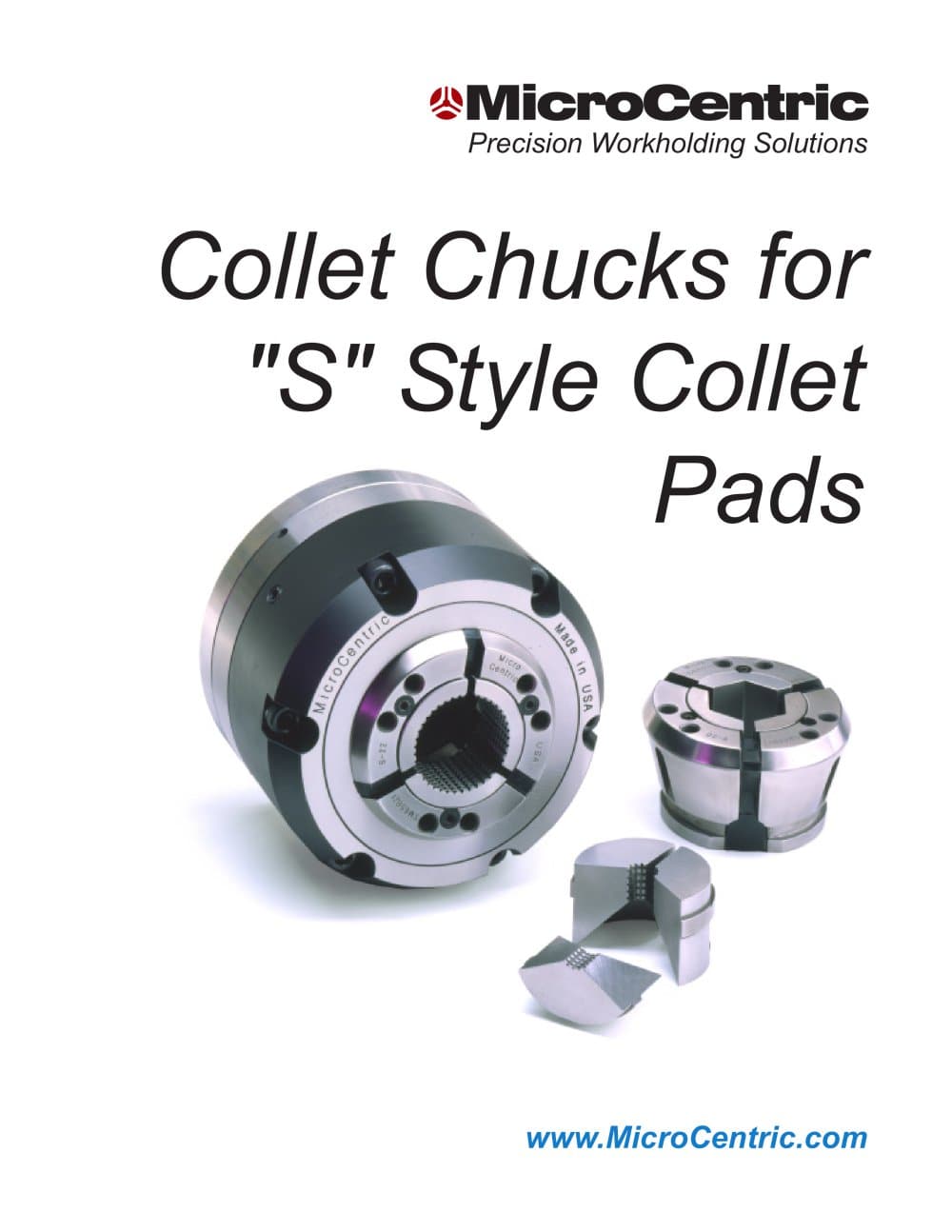 S Pad Collet Chuck Catalog - Microcentric
