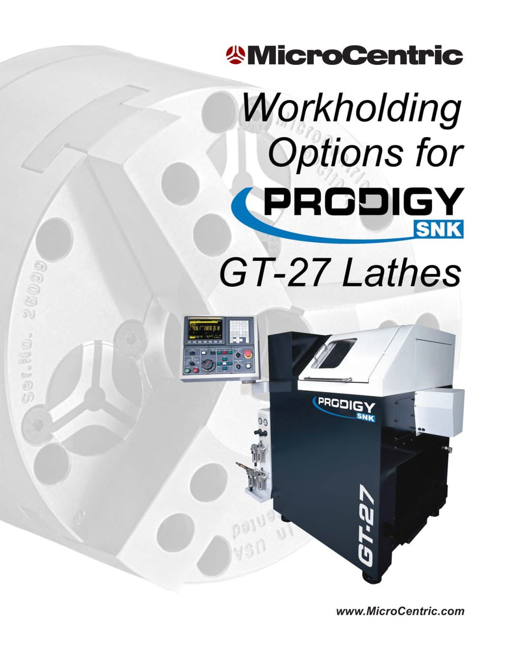 Workholding for SNK Prodigy Machine - Microcentric