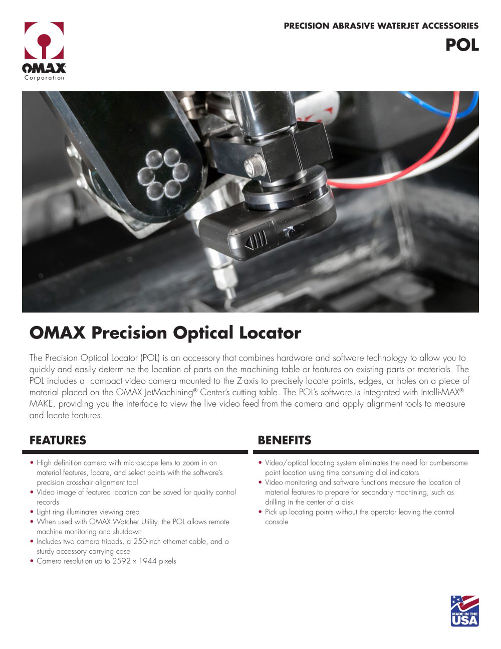 OMAX Precision Optical Locator - OMAX