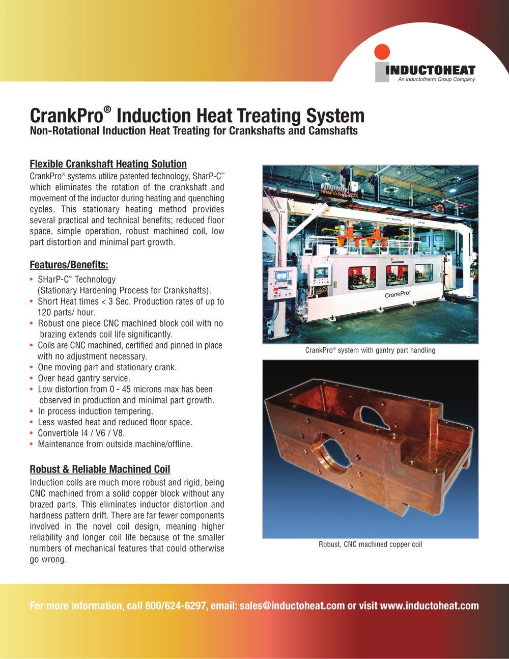 CrankPro&reg; Induction Heating System for Crankshafts - Inductoheat