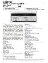 1121 Audio Analyzer