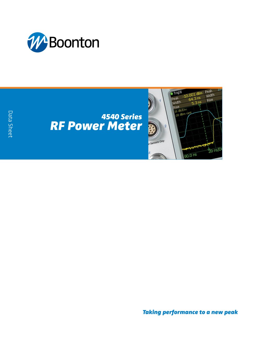 Peak Power Meters   	4540 Series - BOONTON