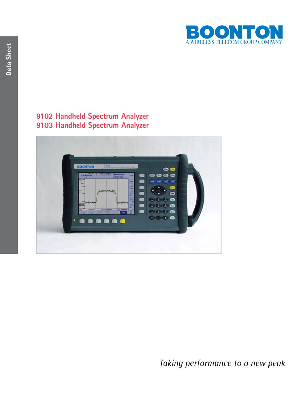 Spectrum Analyzers   	9102 - BOONTON