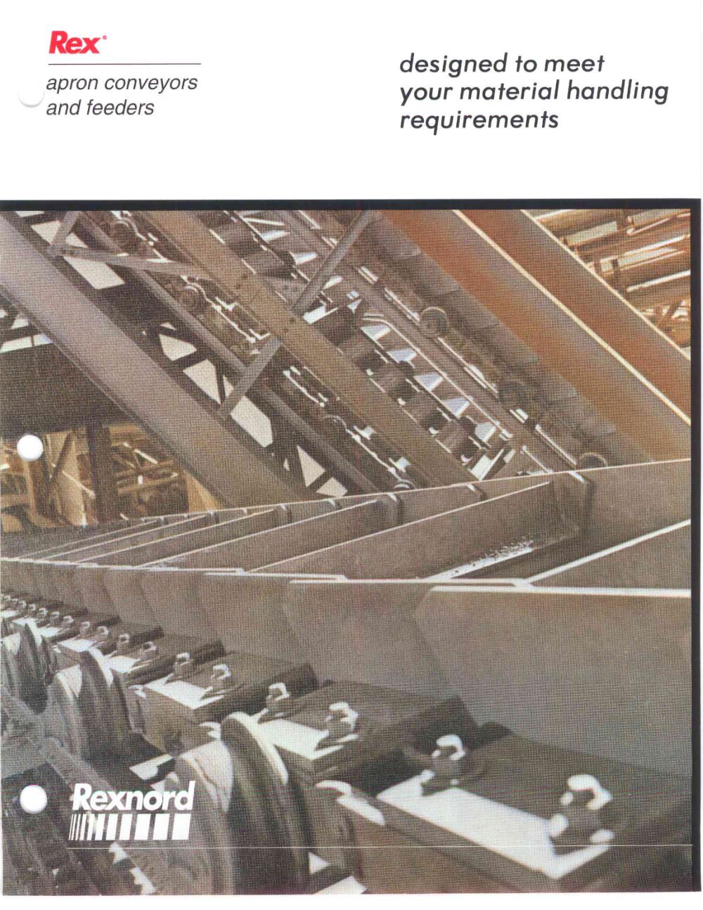 Rexnord&reg; Apron Conveyors and Feeder Catalog - Rexnord Industries, LLC