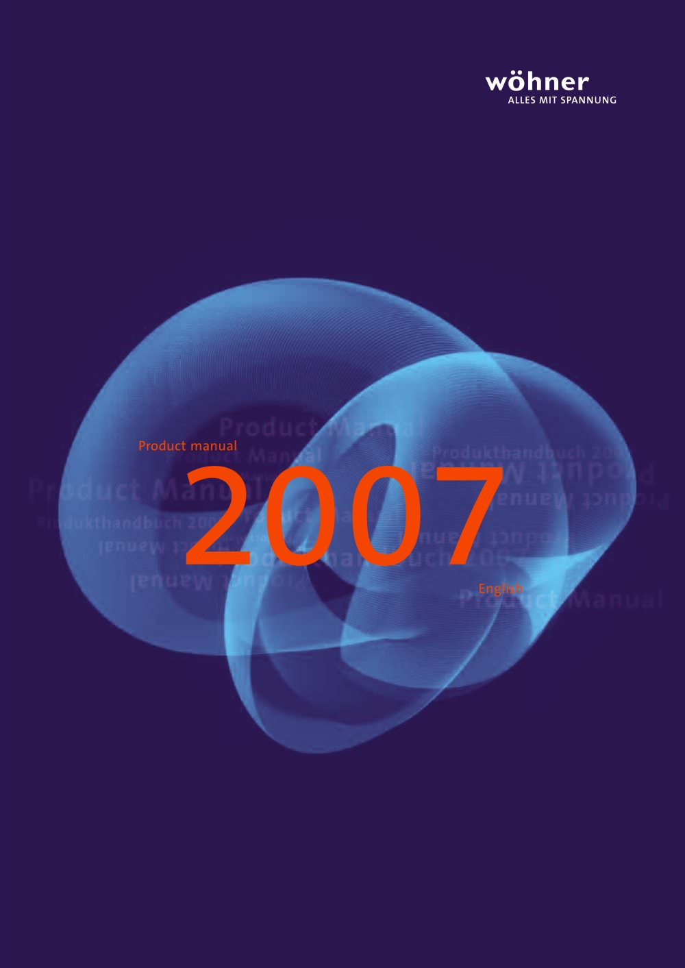 Product Manual 2007 - W&ouml;hner