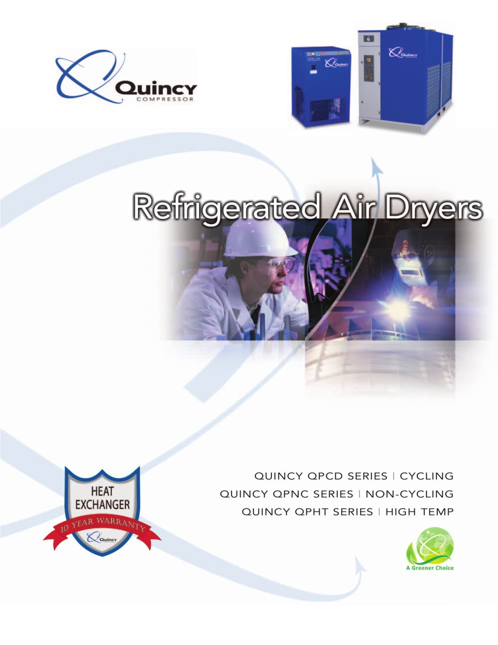 Quincy Refrigerated Air Dryers Brochure - Quincy Compressor