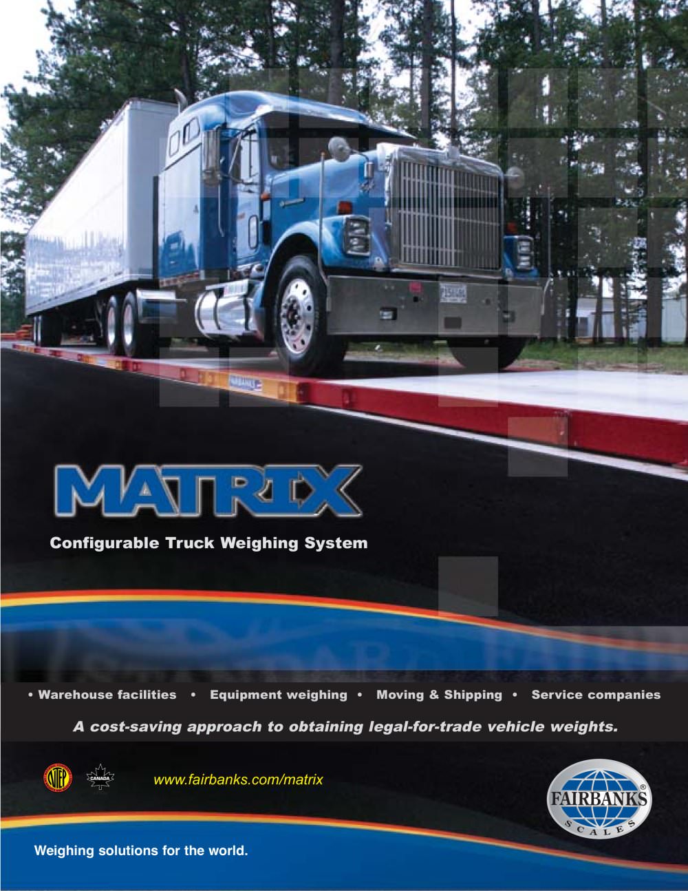 Matrix Series Configurable Truck Weighing System - FAIRBANKS