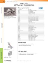 561/562 Series ULTRAlign� Accessories  