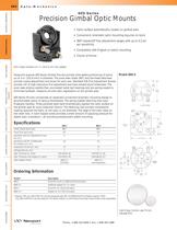 605 Series Low-distortion Gimbal Mirror Mount  